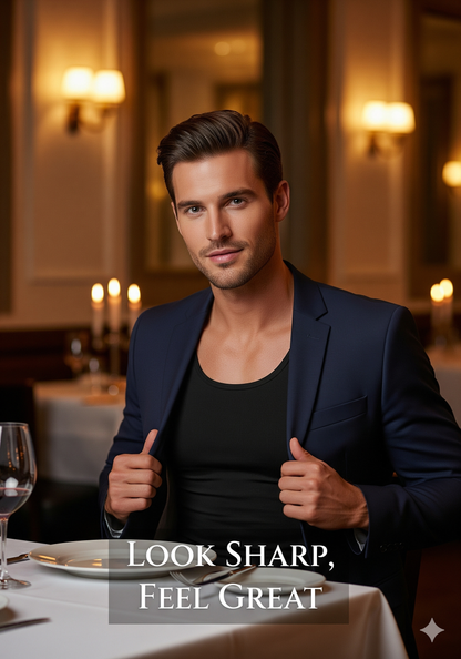 Sculpting Undershirt – Look Slimmer Instantly